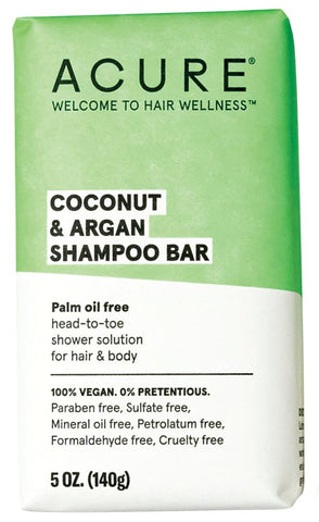 Acure Coconut & Argan Shampoo Bar Acure Coconut & Argan Shampoo Bar