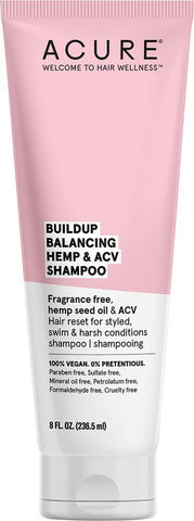 Acure Buildup Balancing Hemp & Acv Shampoo Acure Buildup Balancing Hemp & Acv Shampoo