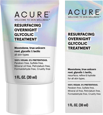 Acure Resurfacing Overnight Glycolic Treatment Acure Resurfacing Overnight Glycolic Treatment