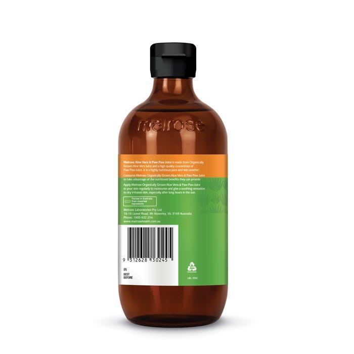 Melrose Organic Aloe Vera & Paw Paw Juice