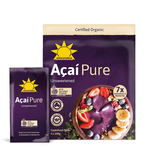 Amazonia Acai Smoothie Pack (Frozen) Amazonia Acai Smoothie Pack (Frozen)
