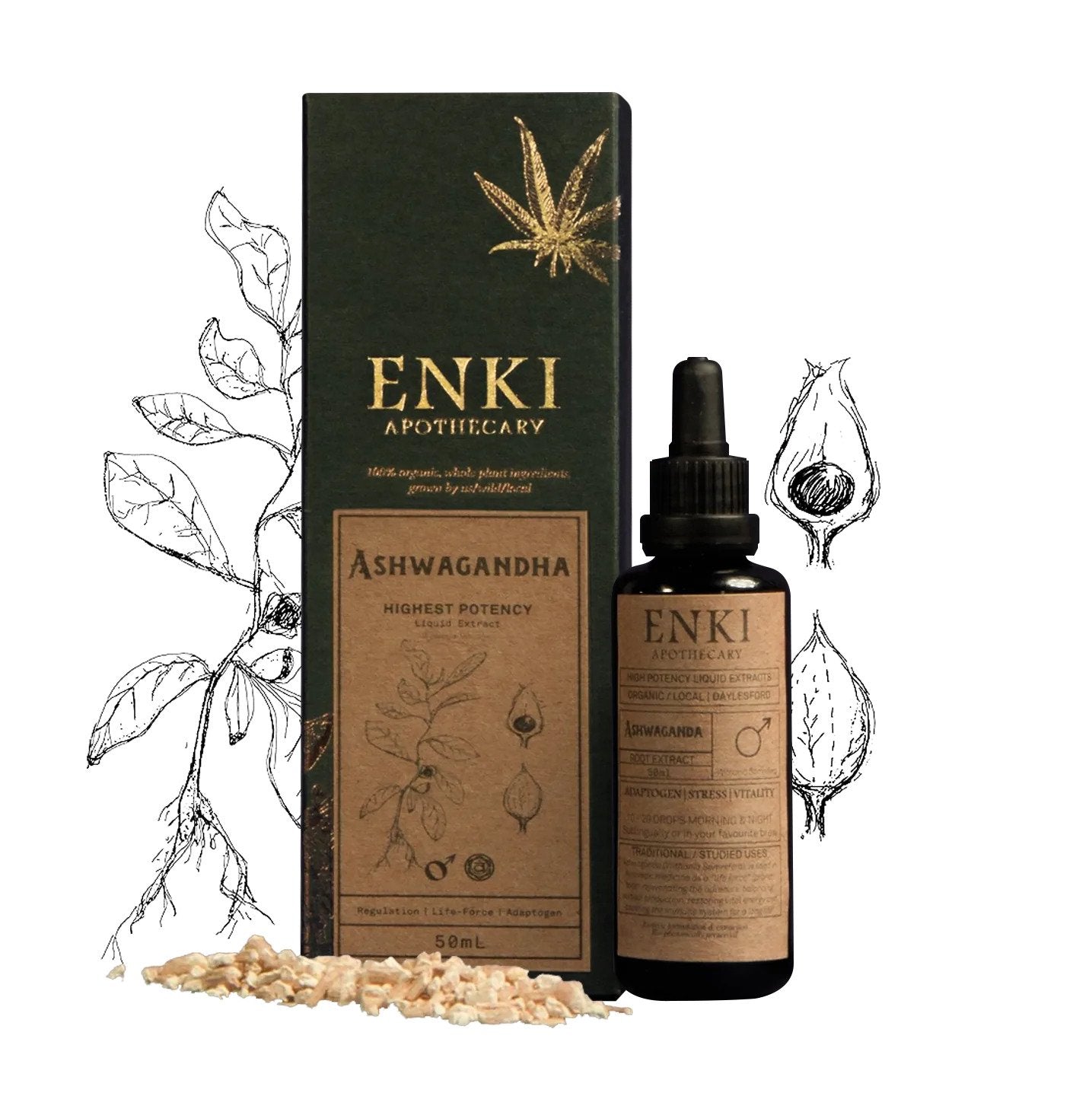 ENKI Organics Ashwaganda