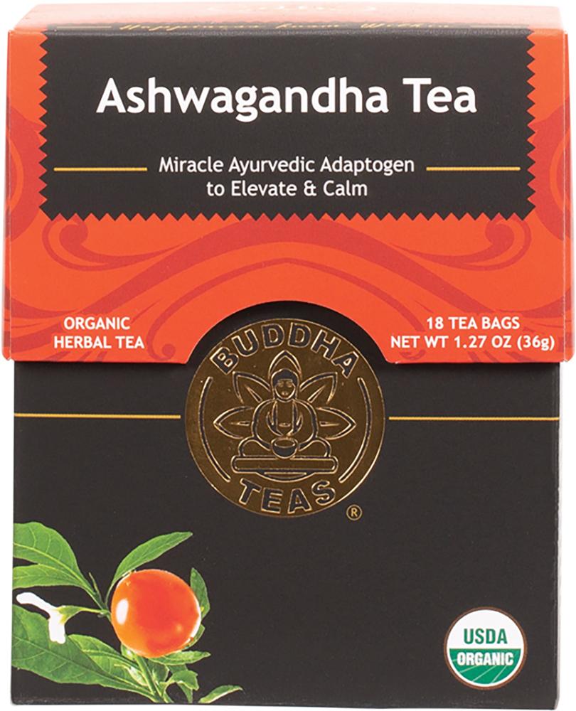 Buddha Teas Organic Herbal Tea Bags Ashwagandha Tea