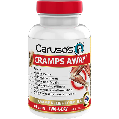 Carusos Cramps Away