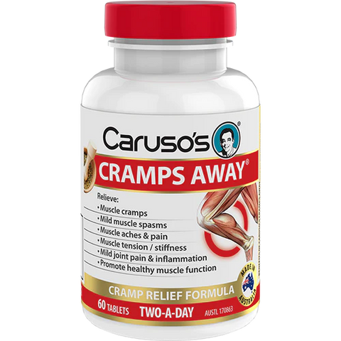 Carusos Cramps Away Carusos Cramps Away