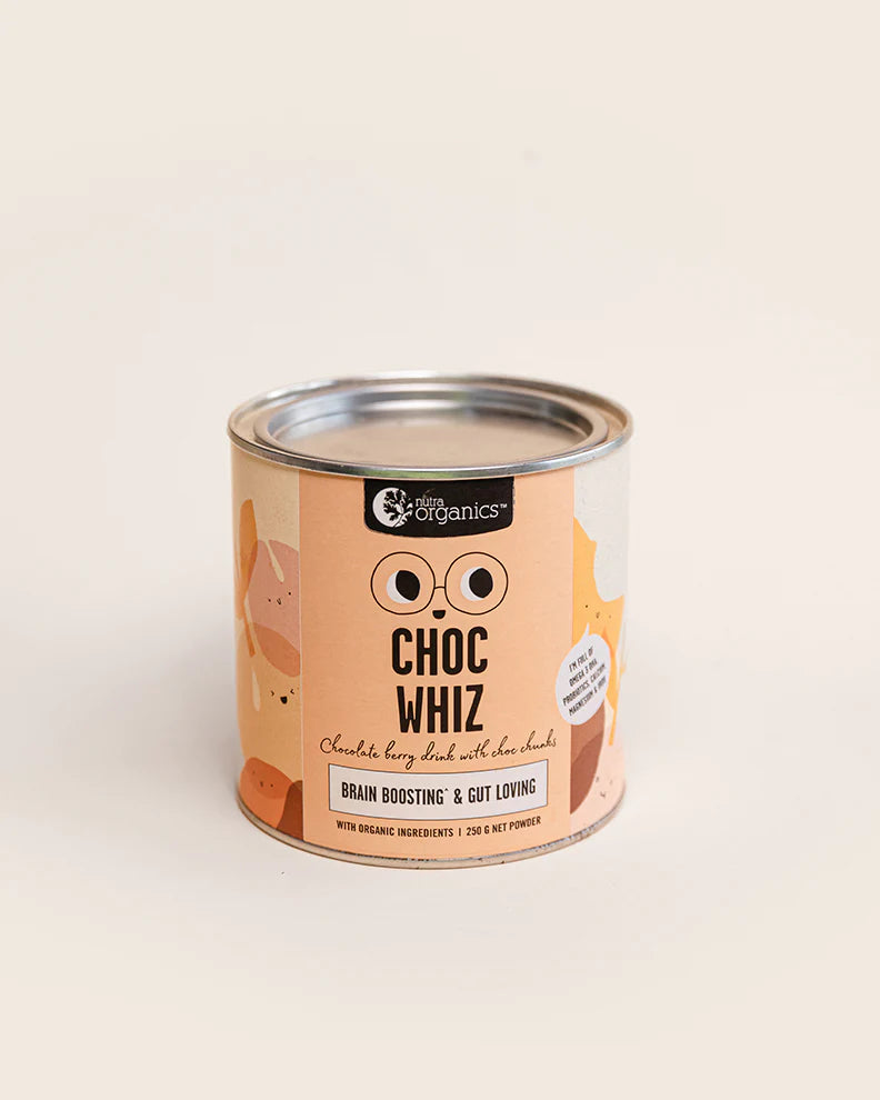 Nutra Organics Choc Whiz (Brain Boosting & Gut Loving)