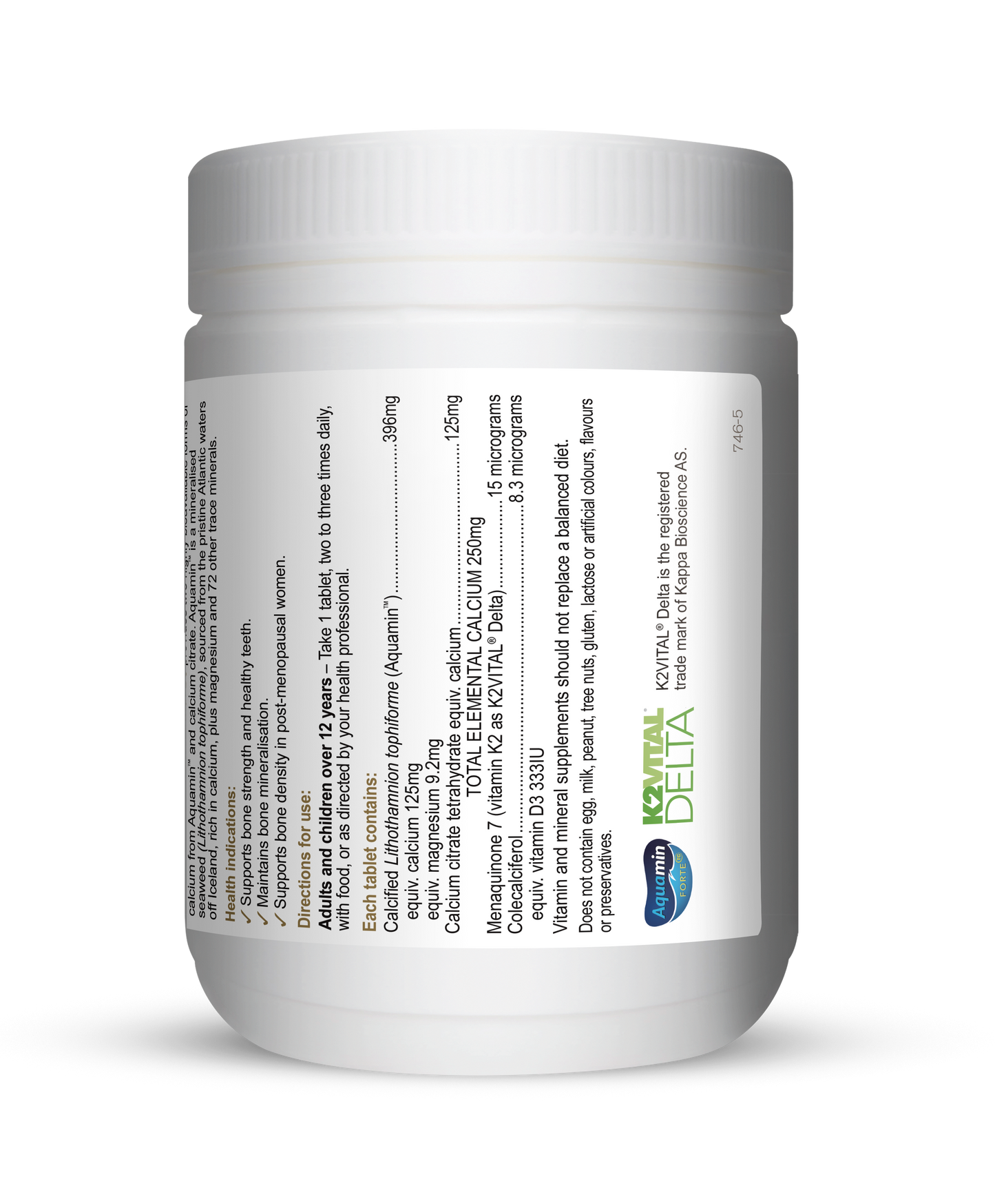 Herbs of Gold - Calcium K2 w/D3