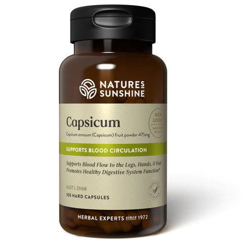 Nature's Sunshine Capsicum 475mg Nature's Sunshine Capsicum 475mg