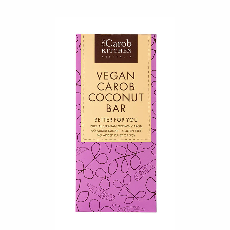 The Carob Kitchen Vegan Coconut Bar