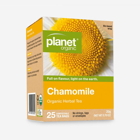 Planet Organic Tea Bags Chamomile Planet Organic Tea Bags Chamomile
