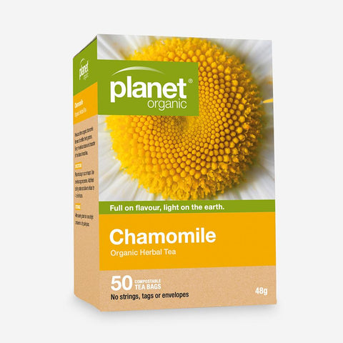 Planet Organic Tea Bags Chamomile Planet Organic Tea Bags Chamomile