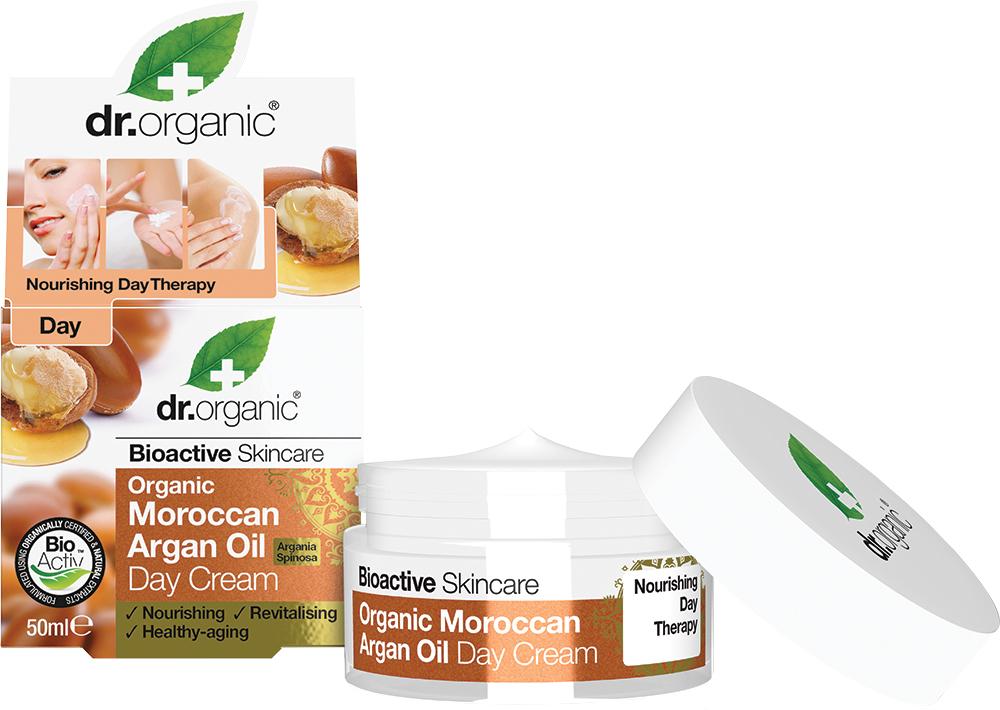 Dr Organic Day Cream Organic Moroccan Argan Oil