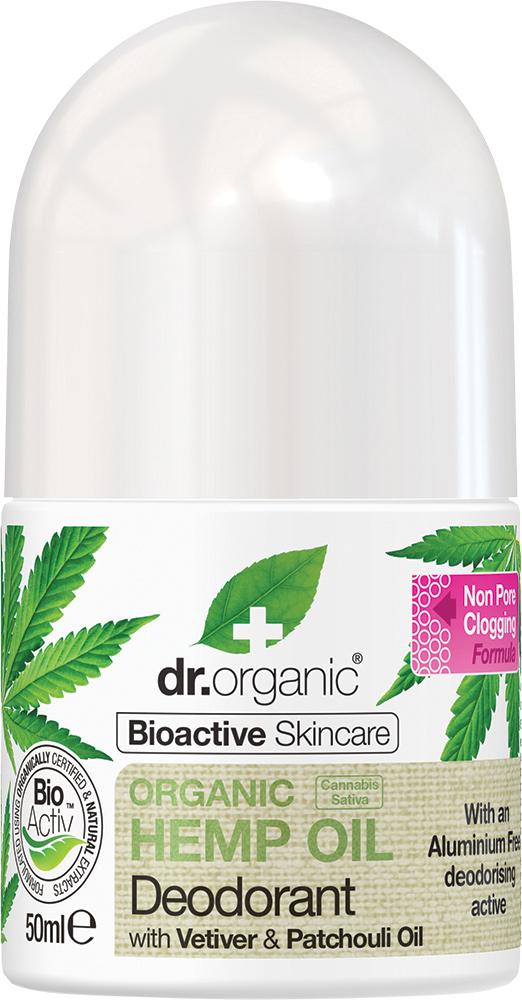 Dr Organic Roll-on Deodorant Organic Hemp Oil