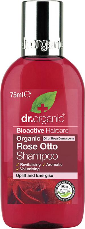 Dr Organic Shampoo (Mini) Organic Rose Otto