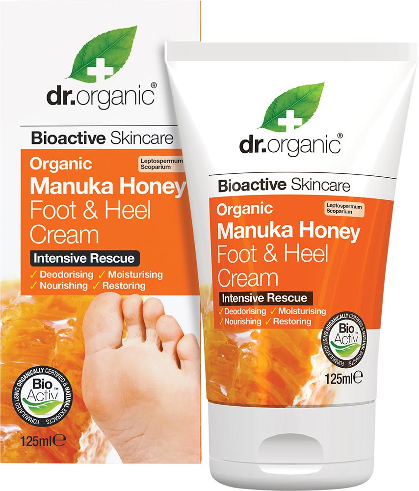 Dr Organic Foot & Heel Cream Organic Manuka Honey