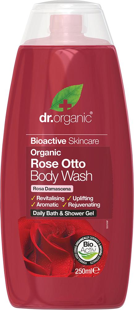 Dr Organic Body Wash Organic Rose Otto
