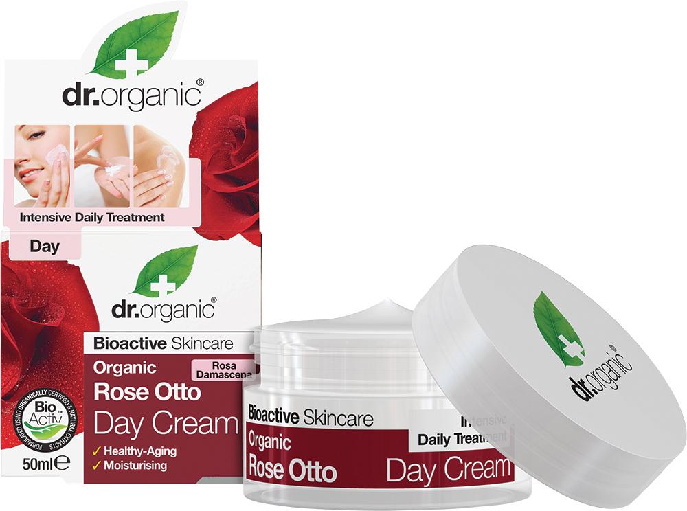 Dr Organic Day Cream Organic Rose Otto