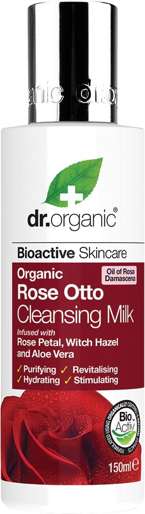 Dr Organic Cleansing Milk Organic Rose Otto