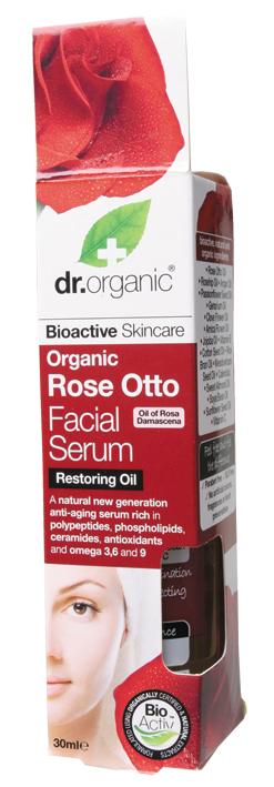 Dr Organic Facial Serum Organic Rose Otto