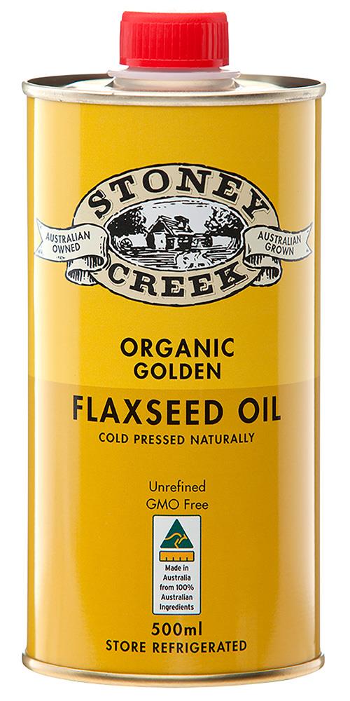 Stoney Creek Golden Flaxseed Oil Organic