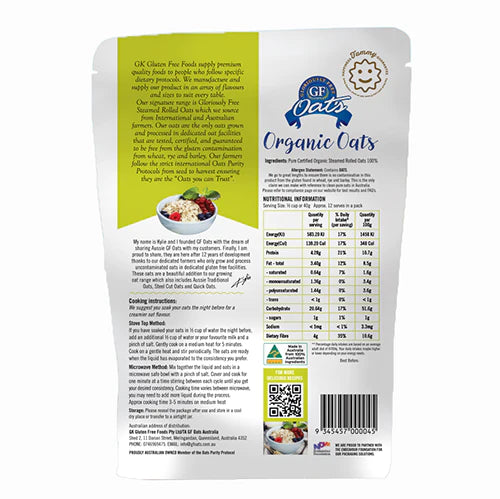 GF Oats Organic