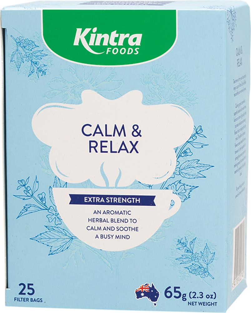 Kintra Foods Herbal Tea Bags Calm & Relax