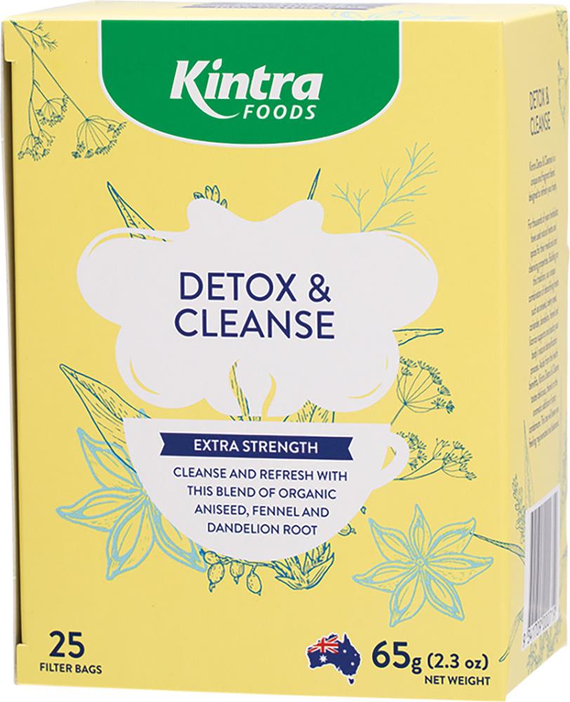 Kintra Foods Herbal Tea Bags Detox & Cleanse