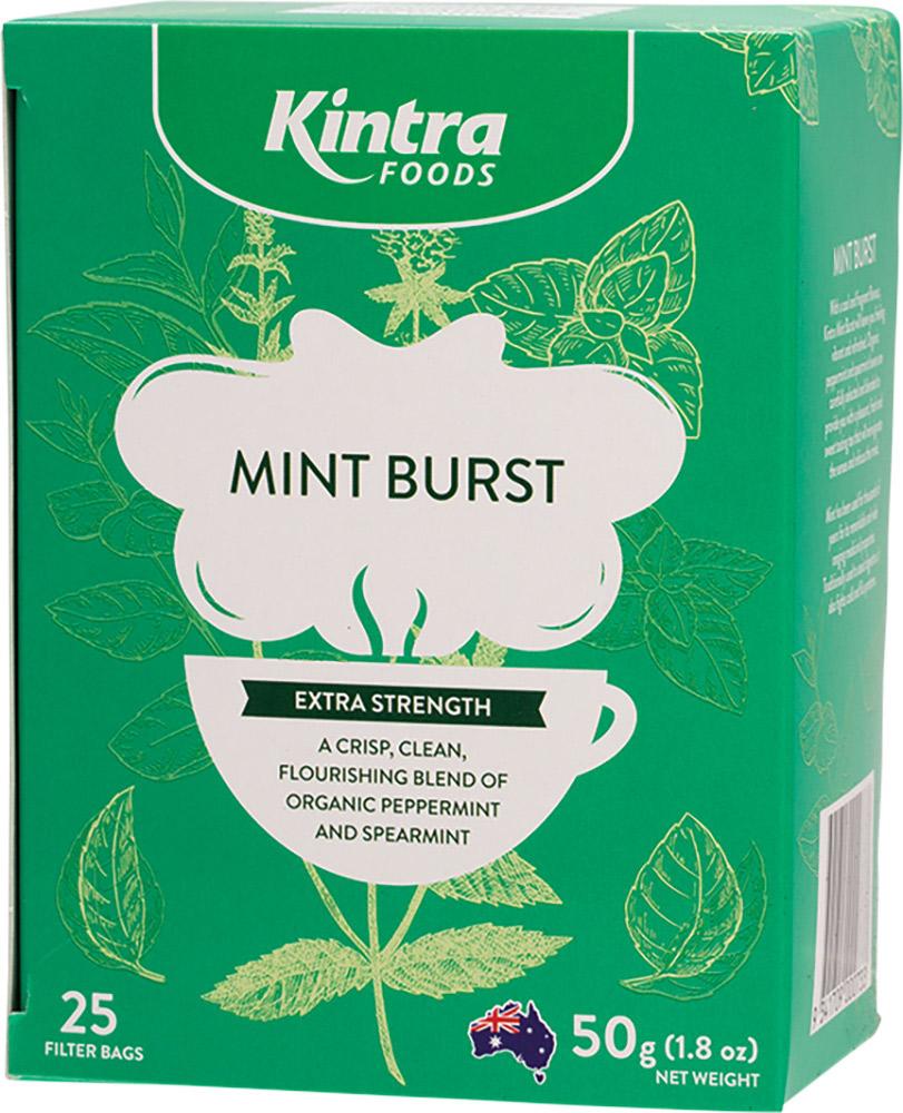 Kintra Foods Herbal Tea Bags Mint Burst
