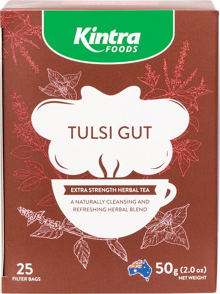 Kintra Foods Herbal Tea Bags Tulsi Gut