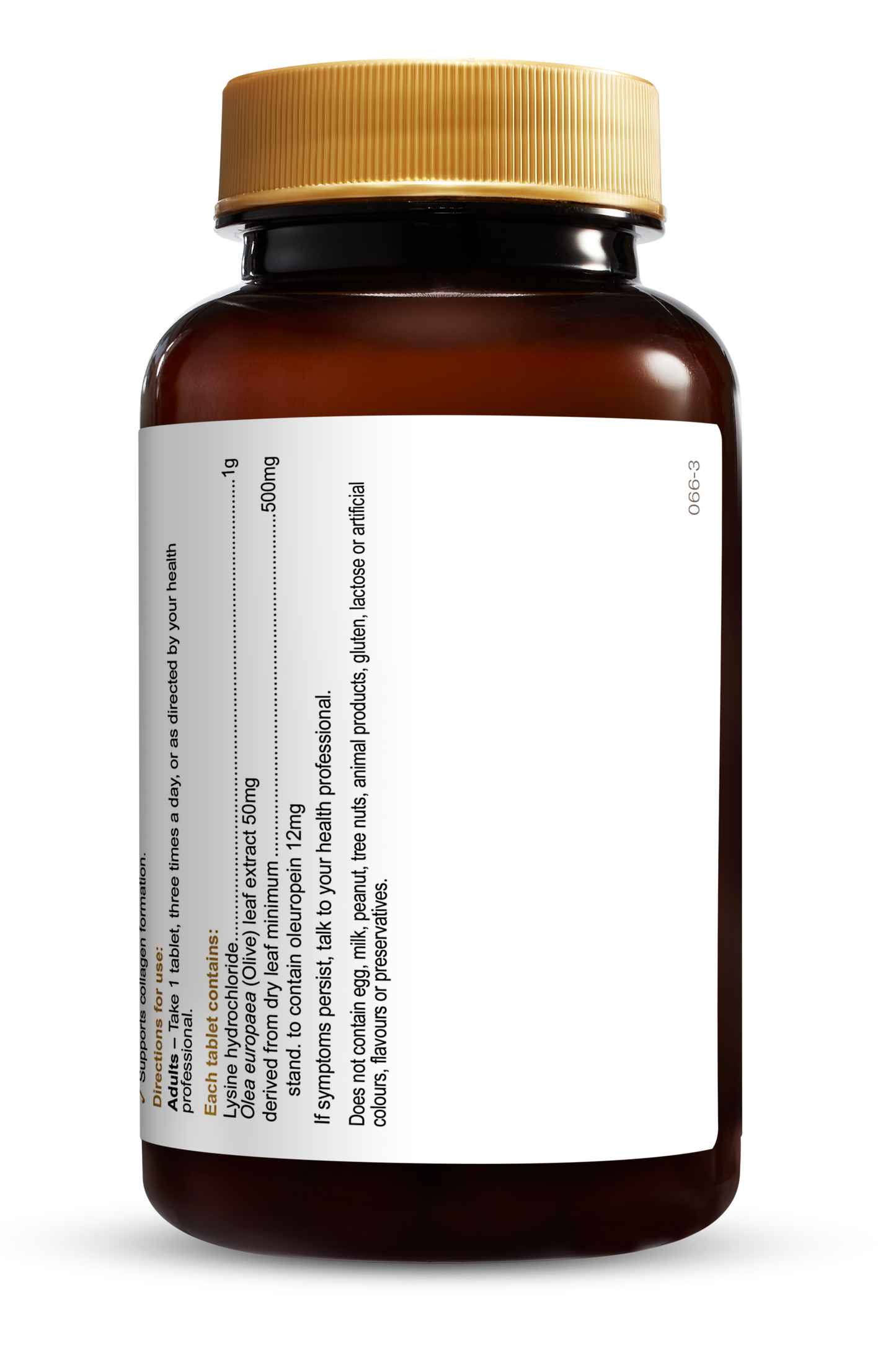 Herbs of Gold - Lysine 1000 + Olive Leaf