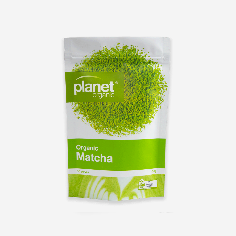 Planet Organic Japanese Matcha Green Tea Powder Certified Organic