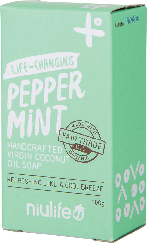 NIULIFE Coconut Oil Soap Peppermint