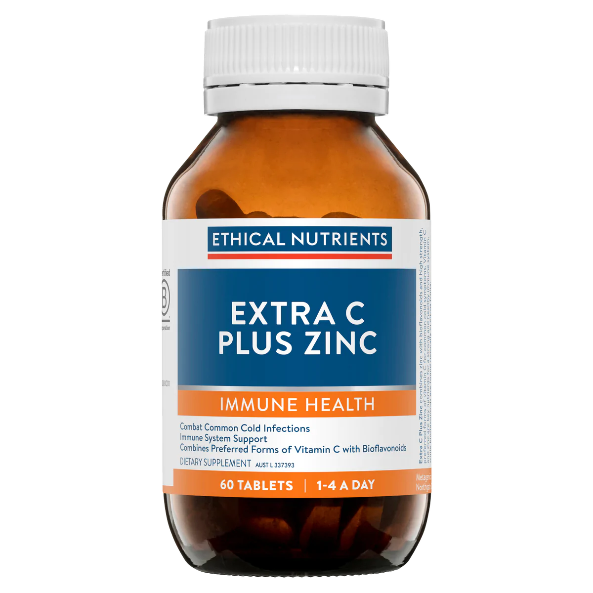 Ethical Nutrients Extra C Plus Zinc
