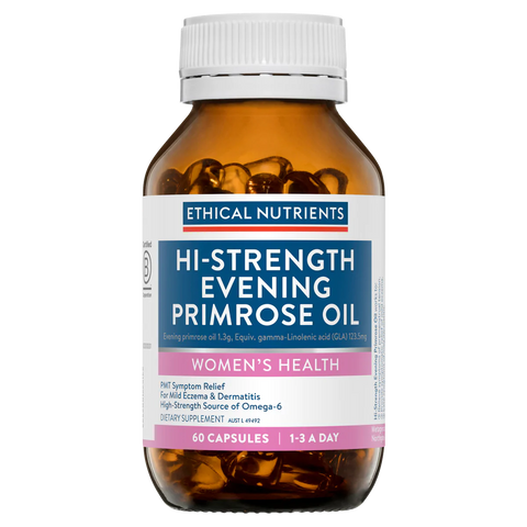 Ethical Nutrients Hi-Strength Evening Primrose Oil Ethical Nutrients Hi-Strength Evening Primrose Oil