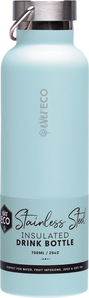 Ever Eco Insulated Stainless Steel Bottle Positano Blue