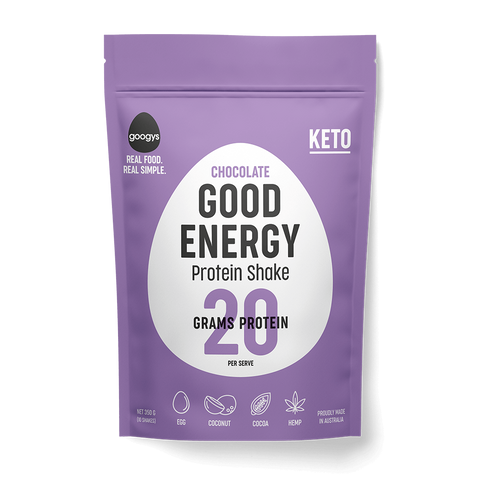 Googys Good Energy Protein Shake (Chocolate) Googys Good Energy Protein Shake (Chocolate)