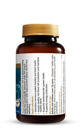 Herbs of Gold - Activiated Sublingual B12 Herbs of Gold - Activiated Sublingual B12