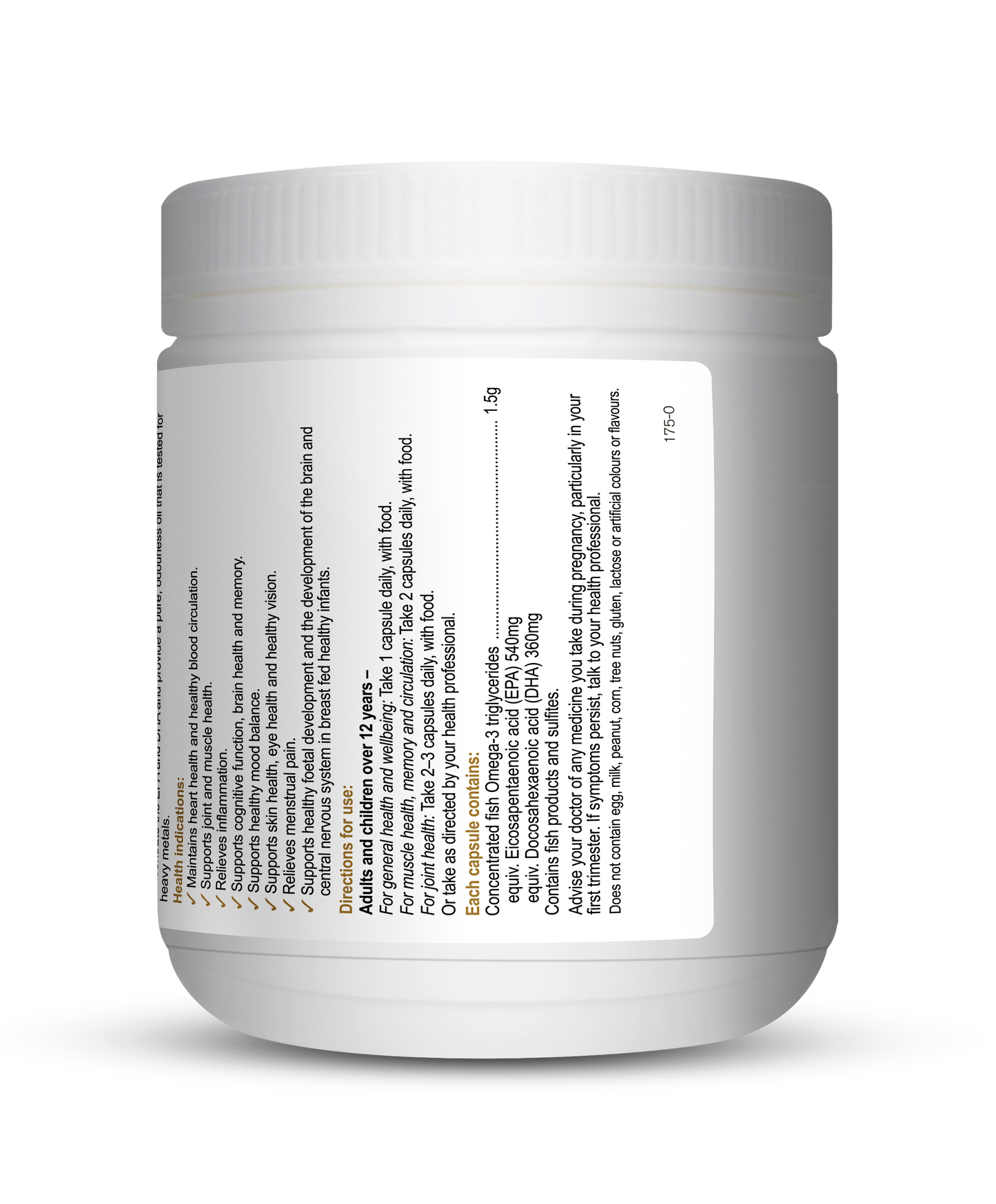 Herbs of Gold - Triple Strength Omega