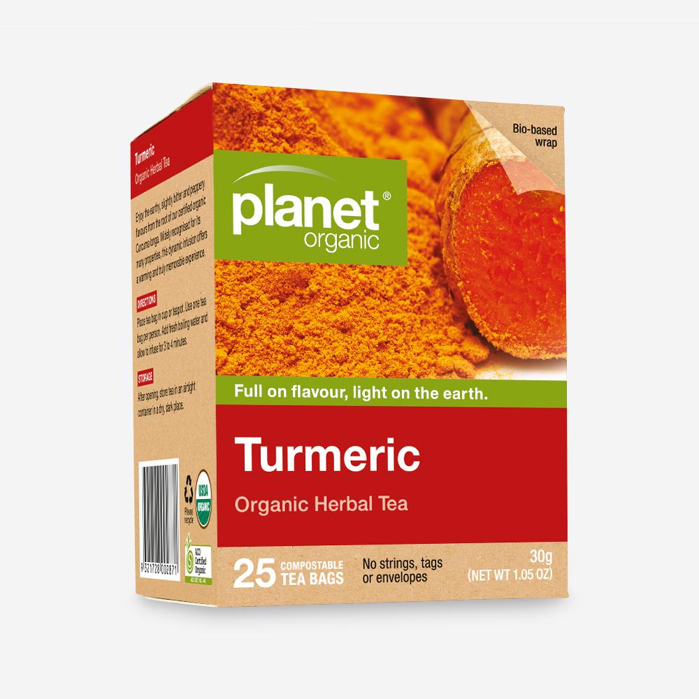 Planet Organic Turmeric tea