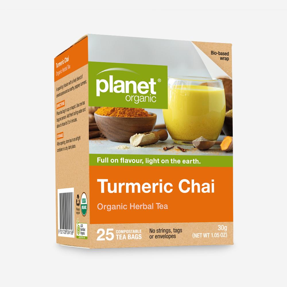 Planet Organic Turmeric Chai Tea