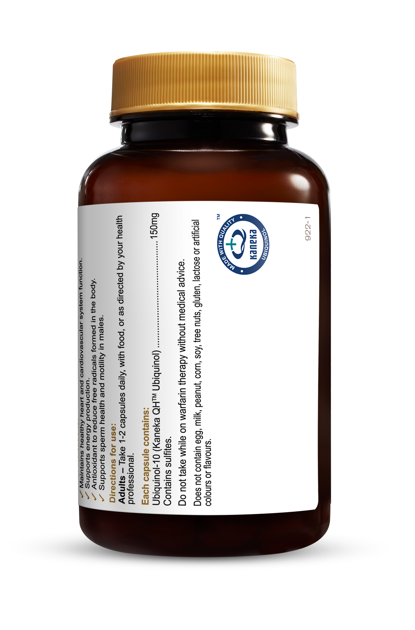 Herbs of Gold - Ubiquinol 150mg