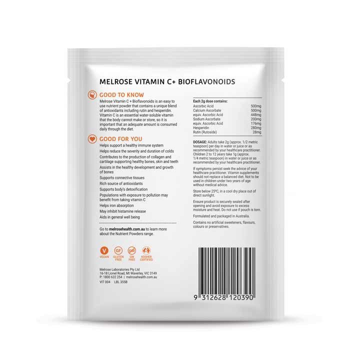 Melrose Vitamin C Plus Bioflavonoids Orange Flavoured