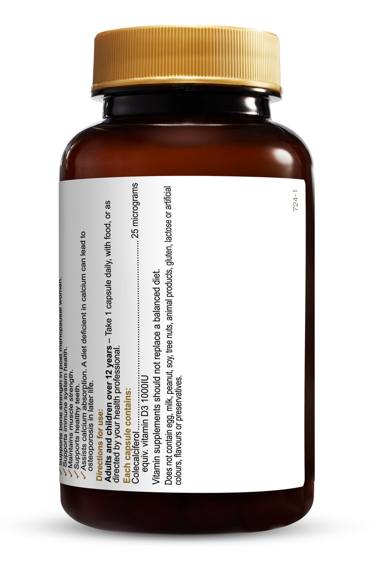 Herbs of Gold - Vegan Vitamin D3 1000