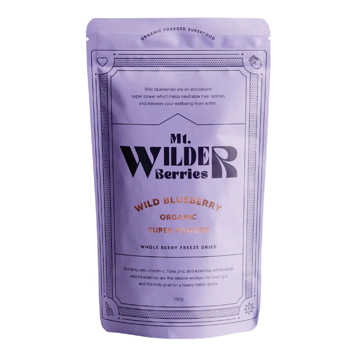 Mt. Wilder Wild Blueberries Freeze Dried