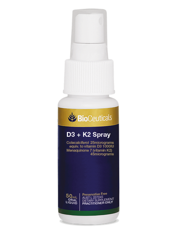 Bioceuticals D3 Plus K2 Spray Bioceuticals D3 Plus K2 Spray