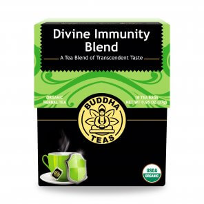 Buddha Teas Organic Herbal Tea Bags Sleepy Temple Blend