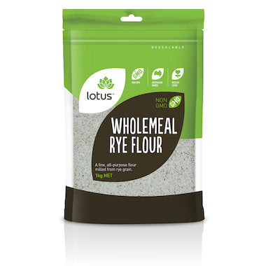Lotus Rye Flour Wholemeal