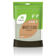 Lotus Flour (Wheat) White Unbleached Organic