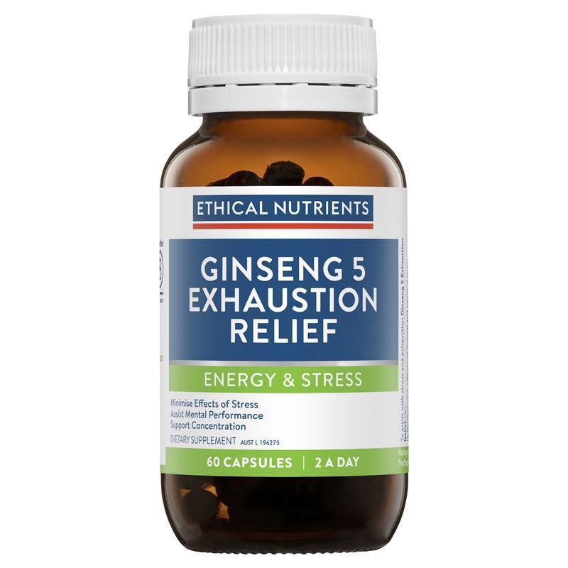 Ethical Nutrients Ginseng 5 Exhaustion Relief