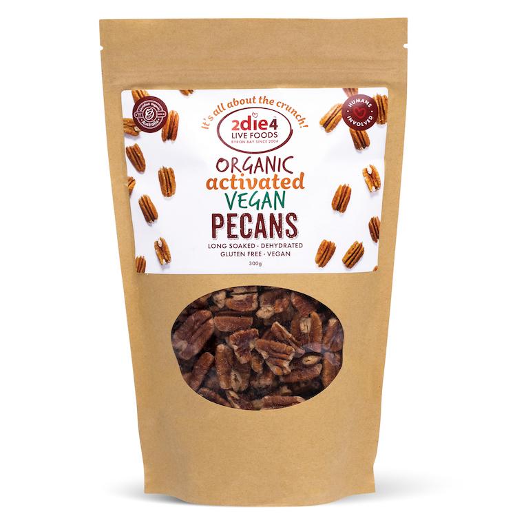 2die4 Activated Organic Vegan Pecans